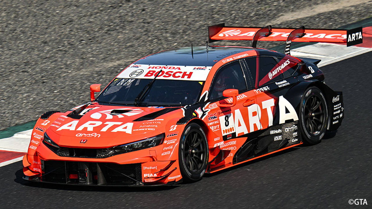 No.8 ARTA MUGEN CIVIC TYPE R-GT #8 | GT500 チーム&ドライバー 2025