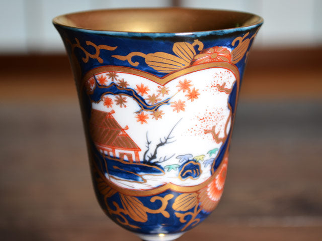有田焼】ワインカップ 染錦金彩[選べる三種] - JTOPIA