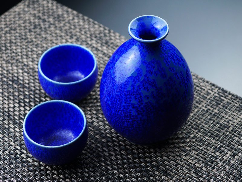 有田焼】酒器セット 瑠璃水滴