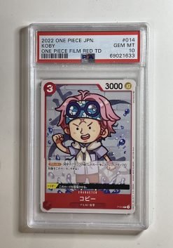 Japanese One Piece TCG Film Red Shanks P-016 PSA: 10 | One Piece