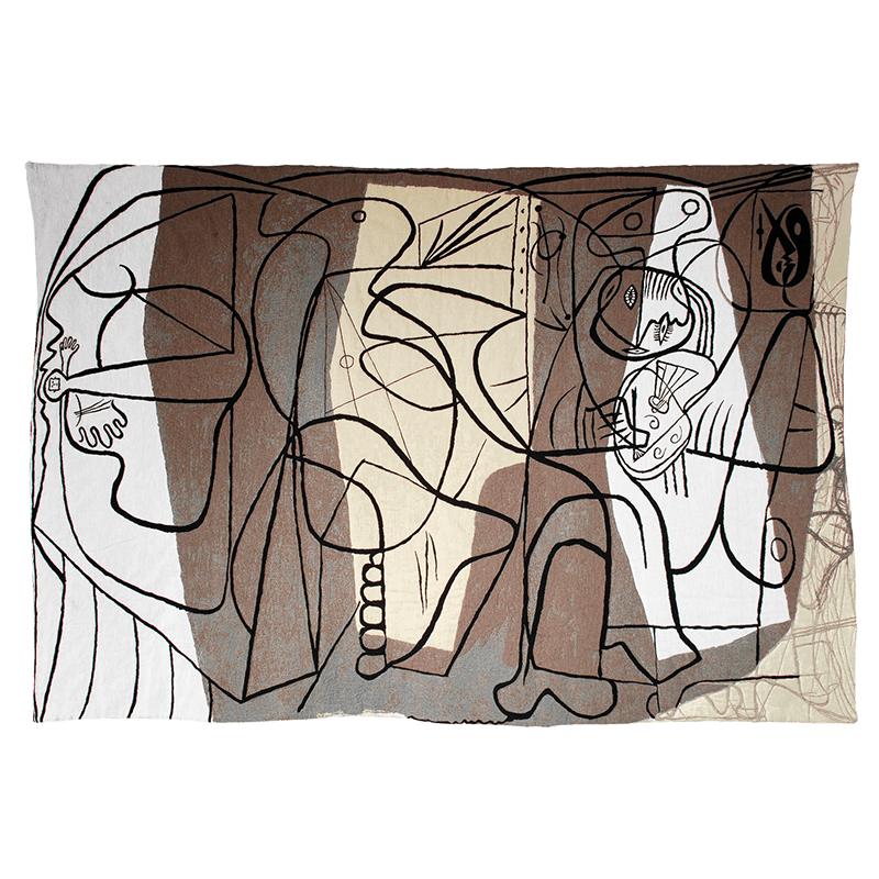 Tapestry Picasso Le Peintre et son modèle 1926 - Jules Pansu