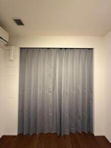 ソワレ カーテン JF-91026 グレー ｜ジャストカーテン