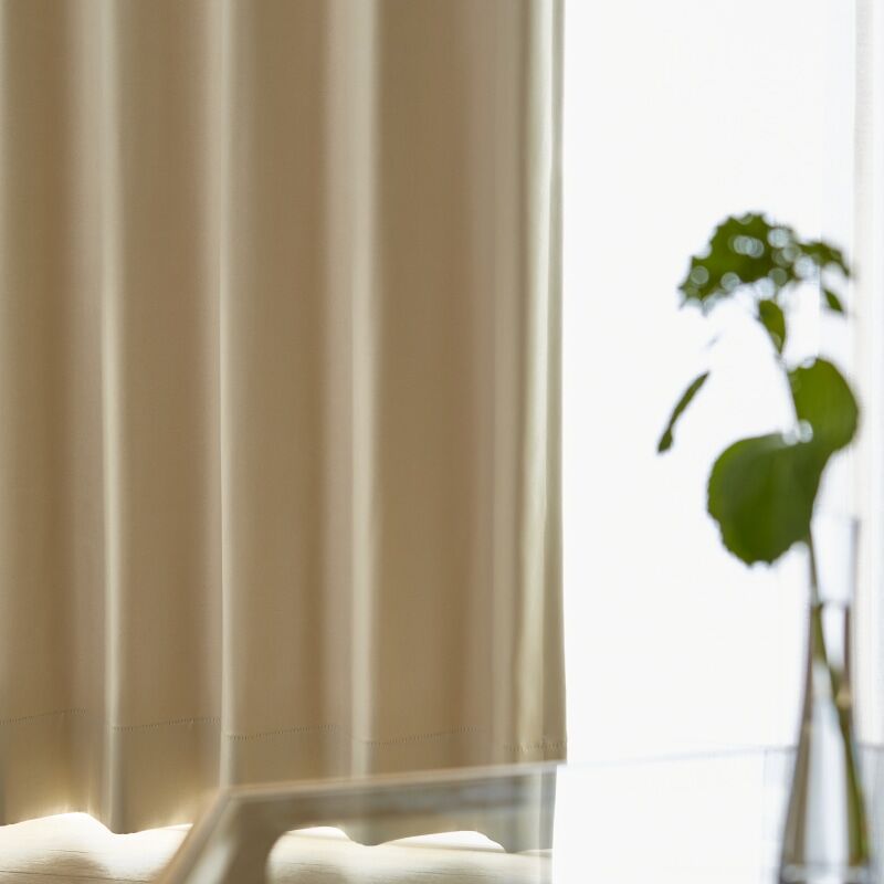 レザー カーテン JE-67089R アイボリー ｜ジャストカーテン