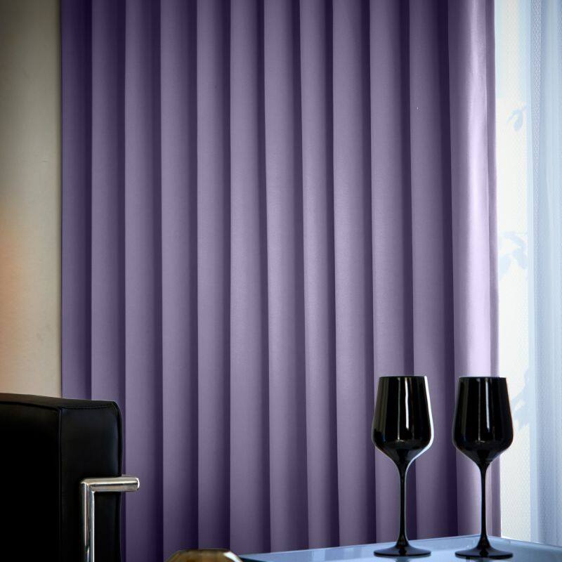 ツル カーテン JD-67216R ヴァイオレット ｜ジャストカーテン