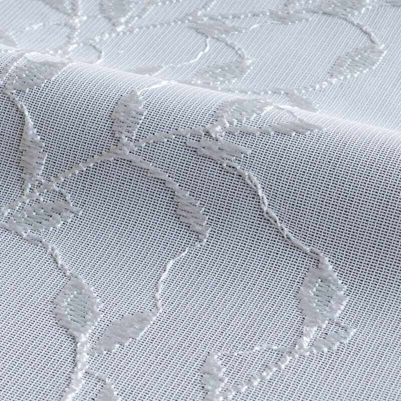 ミラー・UVカット・遮熱】レイア レースカーテン JD-68023 ホワイト