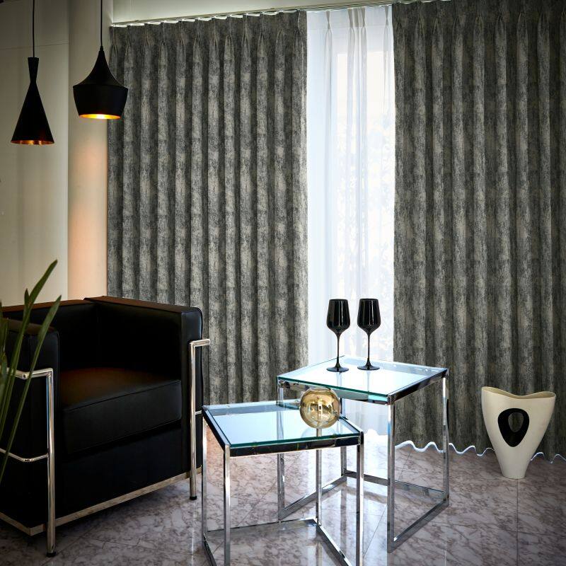 コンクリ カーテン JE-92712 ホワイト ｜ジャストカーテン