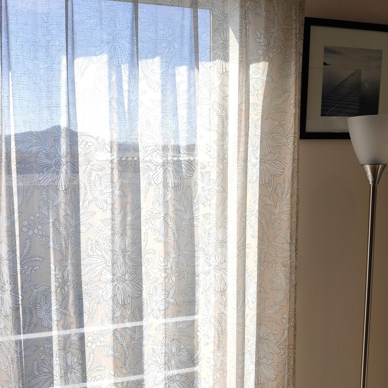 ボニー カフェカーテン JE-92851 オレンジ ｜ジャストカーテン