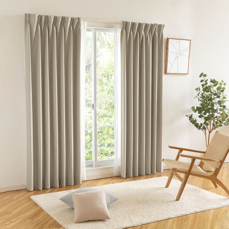 オリビア カーテン JE-99016 アイボリー ｜ジャストカーテン