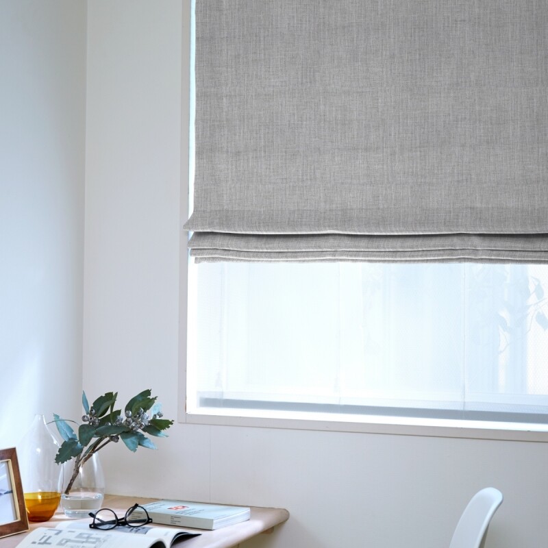 レヴィ シェード JE-98064 ライトグレー ｜ジャストカーテン