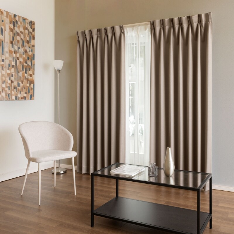 アルドワーズ カーテン JE-98096 ベージュ ｜ジャストカーテン