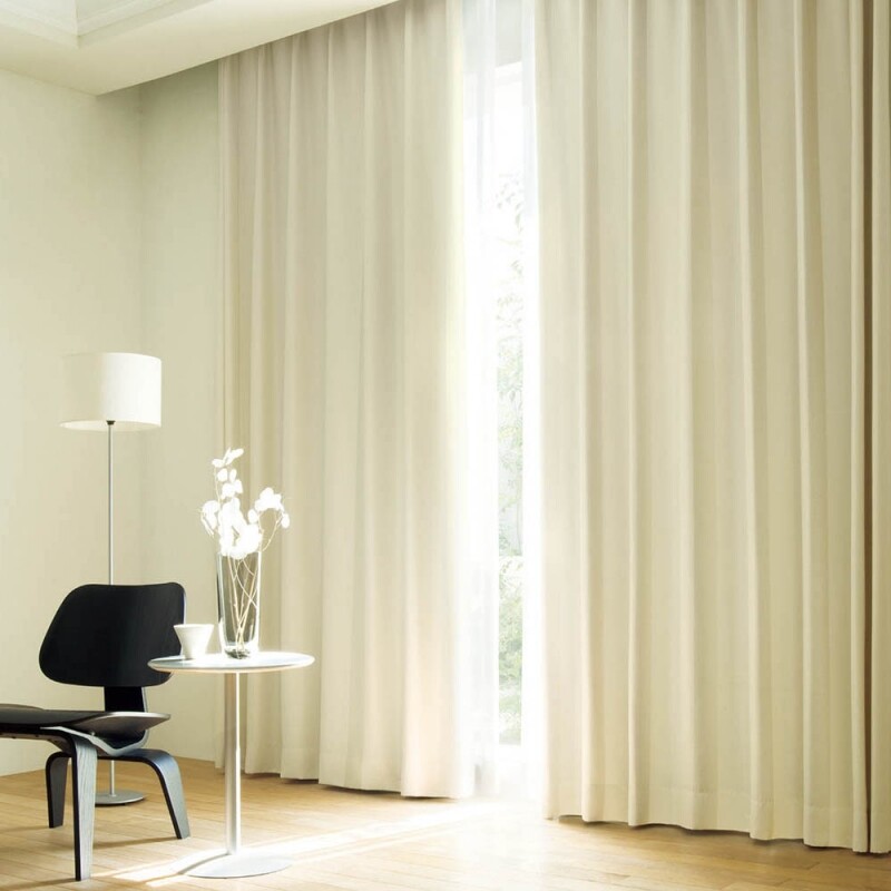 オウル カーテン JC-52058 アイボリー ｜ジャストカーテン