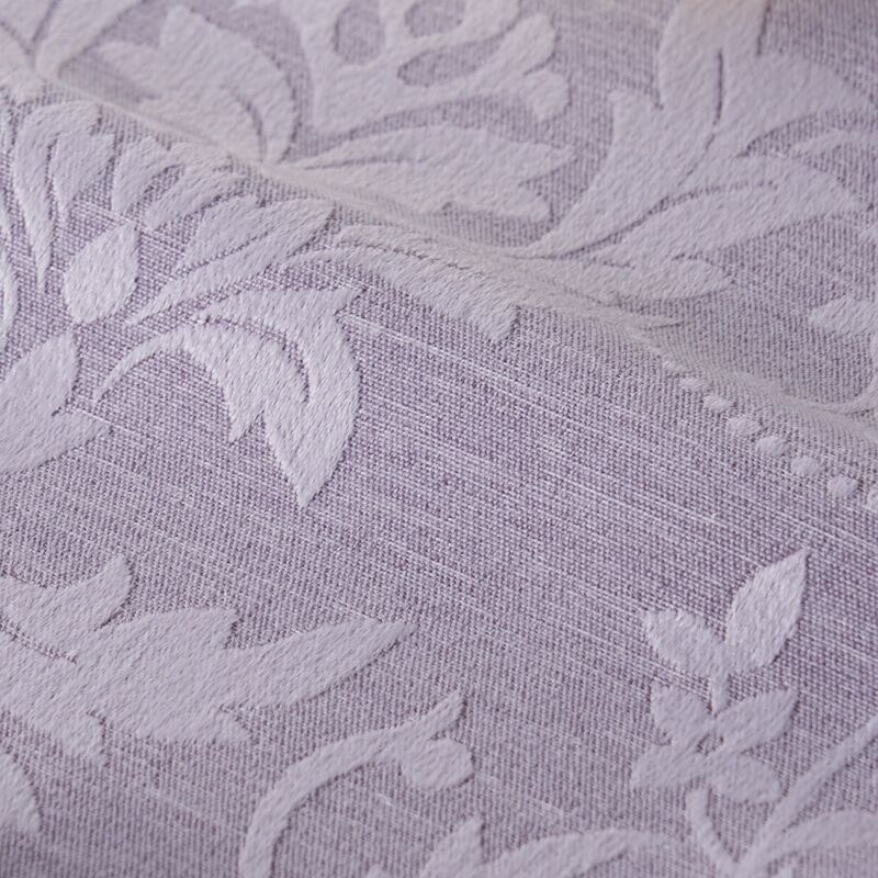 プラントダマスク カーテン JE-12226 パープル ｜ジャストカーテン