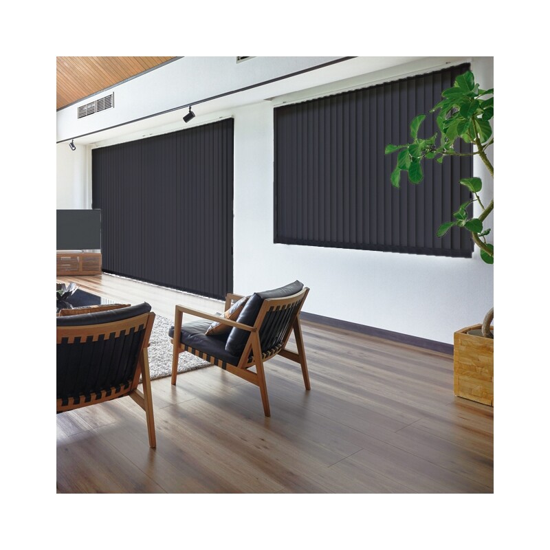 バーチカルブラインド-フェスタ2- ネイビー A8762 ｜ジャストカーテン