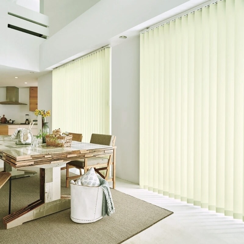 バーチカルブラインド-リーチェ遮熱- ピュアホワイト A8768 ｜ジャスト