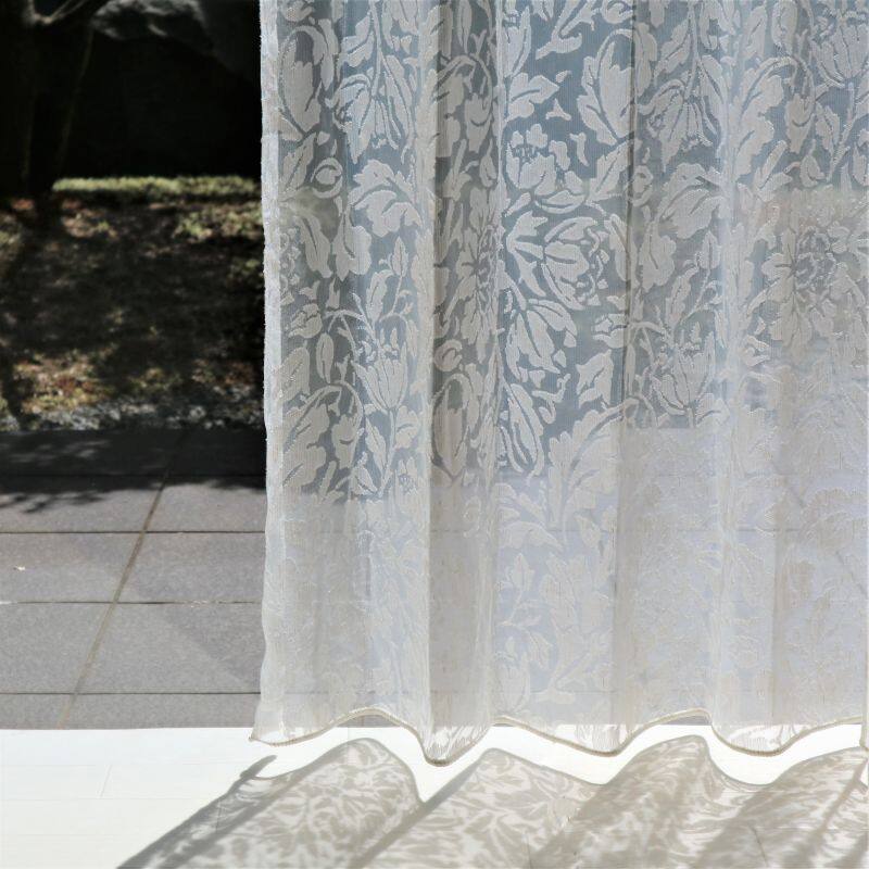 ハイクリ カフェカーテン JE-92013 イエロー ｜ジャストカーテン