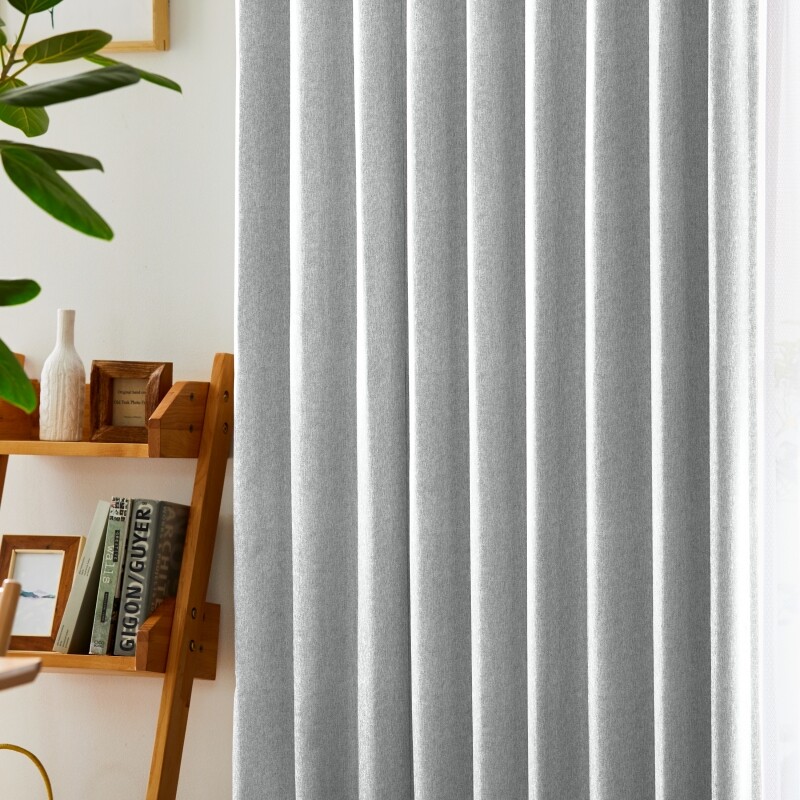 静 カーテン JF-94046R ライトグレー ｜ジャストカーテン