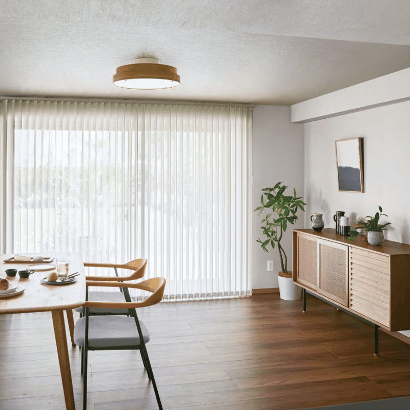 バーチカルブラインド-ファブリックウォッシャブル- パールグレー JC