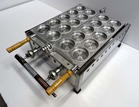 回転式 半自動 大判焼き器（回転焼き器）