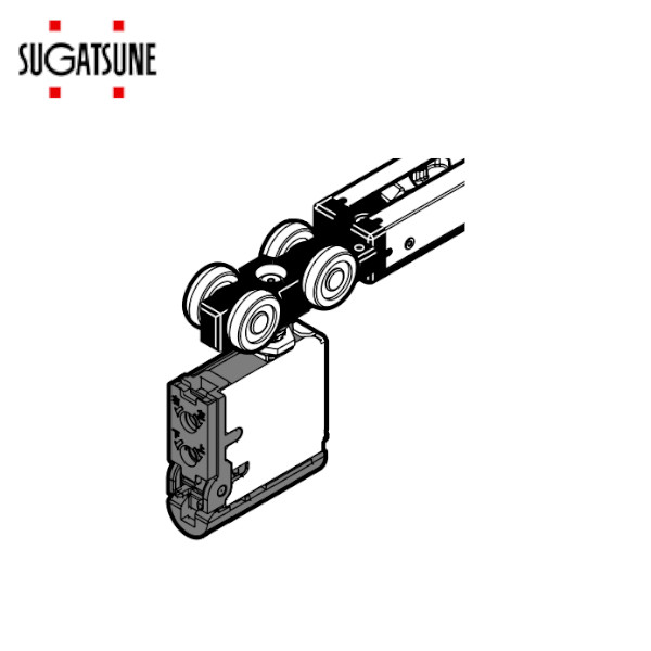 スガツネ工業/ランプ FD50SP-WRH-DSC デュアルソフトクローザー（堀込