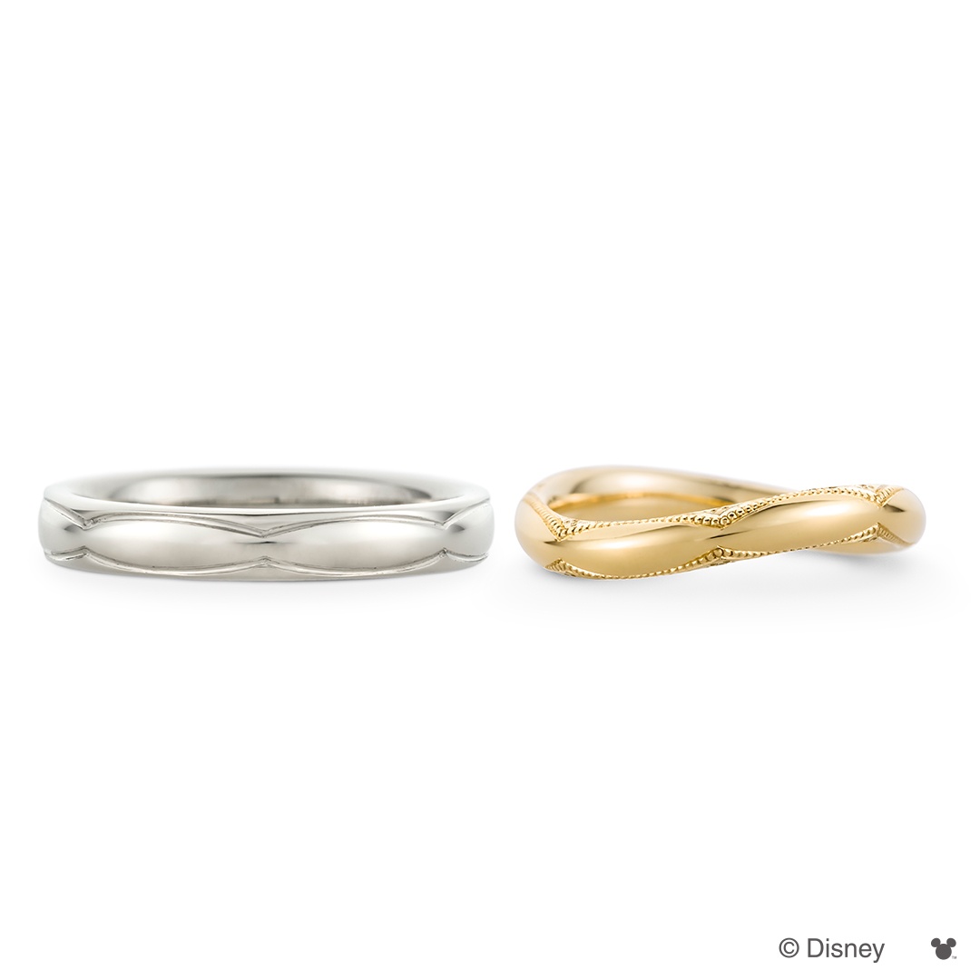 ミッキー＆ミニー/結婚指輪[DODM-1117]｜オーダーメイド-マリッジリング-