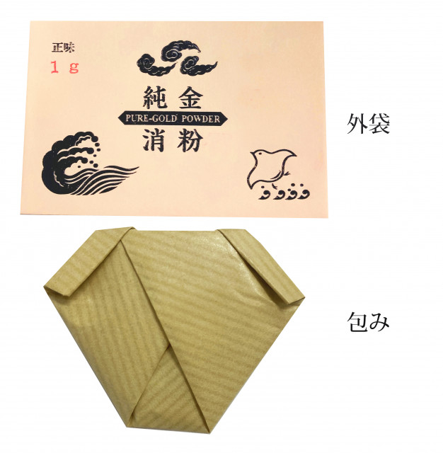 金粉（消粉）2号色 1g｜工芸用 金箔材料 金粉（消粉）｜オンライン
