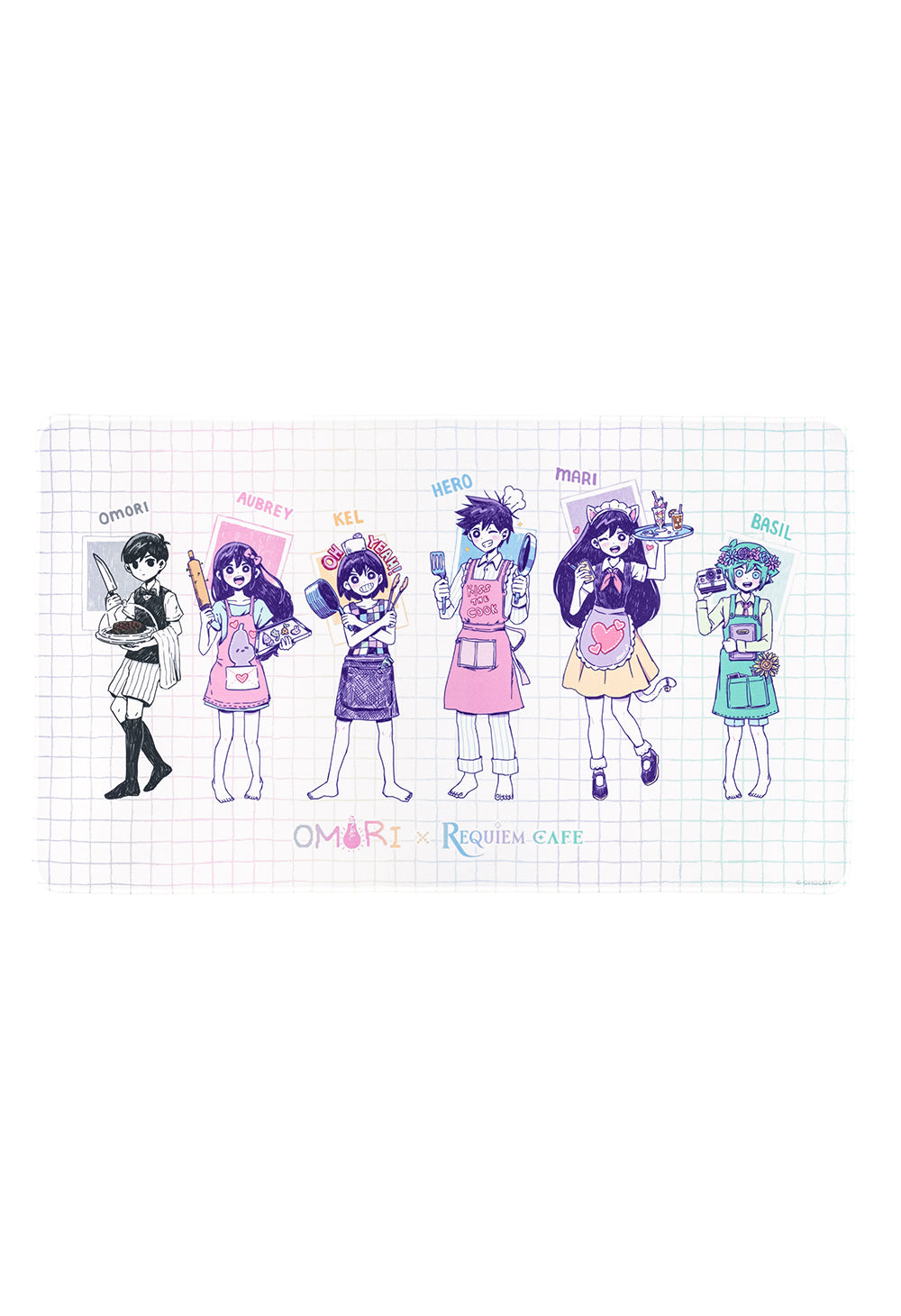 OMORI x Requiem Cafe Desk Mat – OMOCAT
