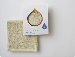 ふくろやタオル 野菜染めタオル「雫～SHIZUKU～」