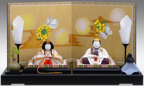 石川潤平工房】木目込ひな人形作品例 セット 岐阜県 美濃加茂市 人形処