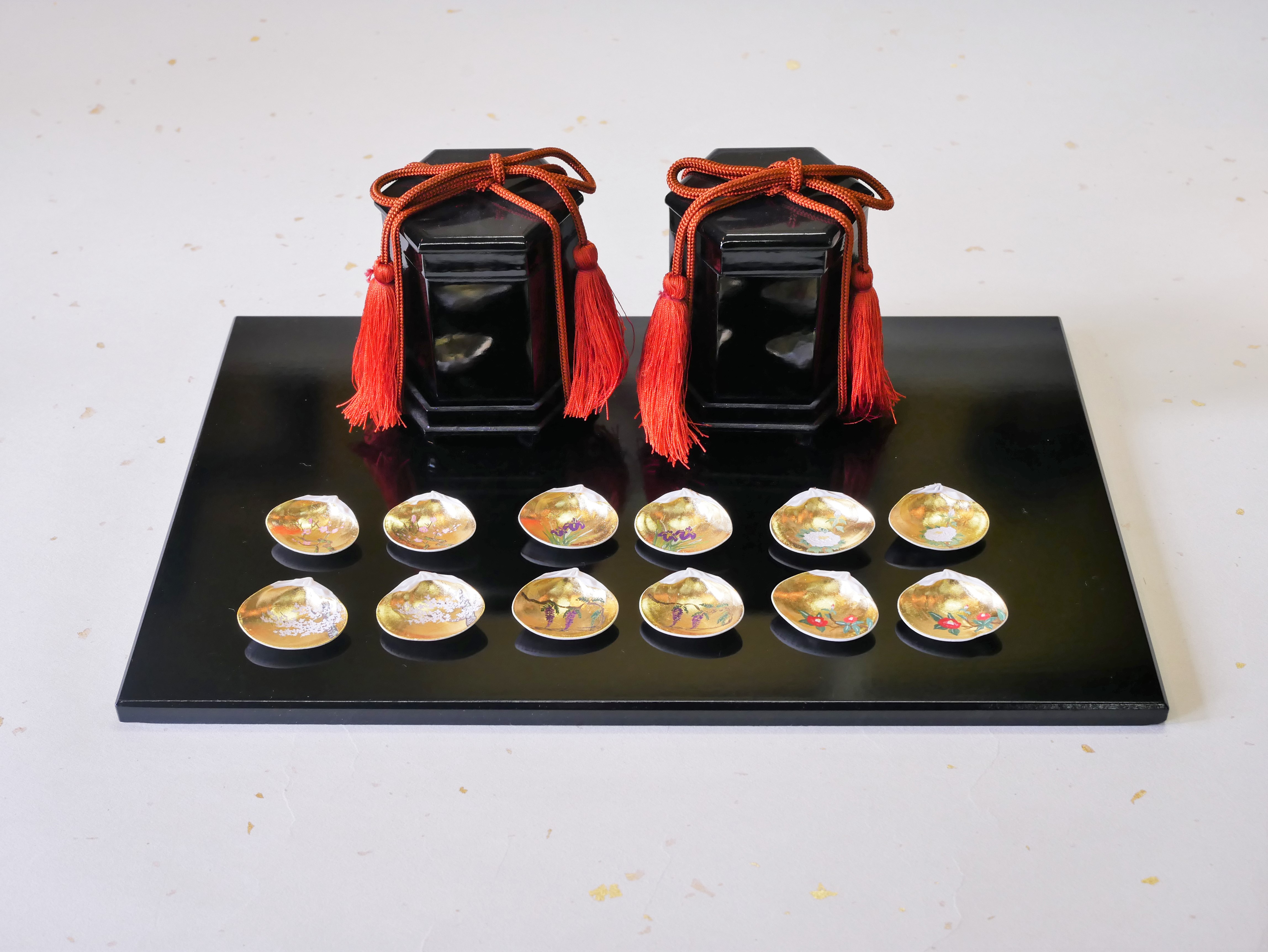 和泉の御蔵 / 貝合わせセット（中）貝6合