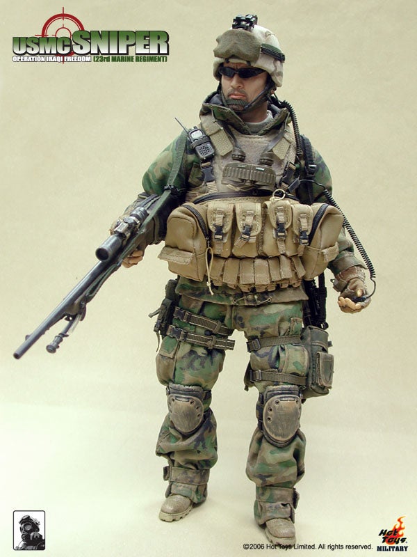 2 New Hot Toys products!!! Operation Iraqi Freedom USMC Snipers