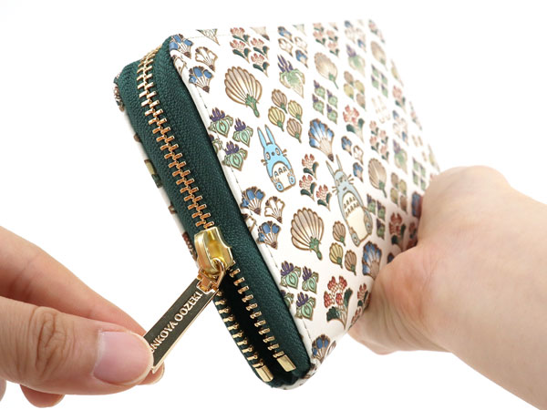 スタジオジブリ×文庫屋「大関」】となりのトトロ ぐるっとファスナーの