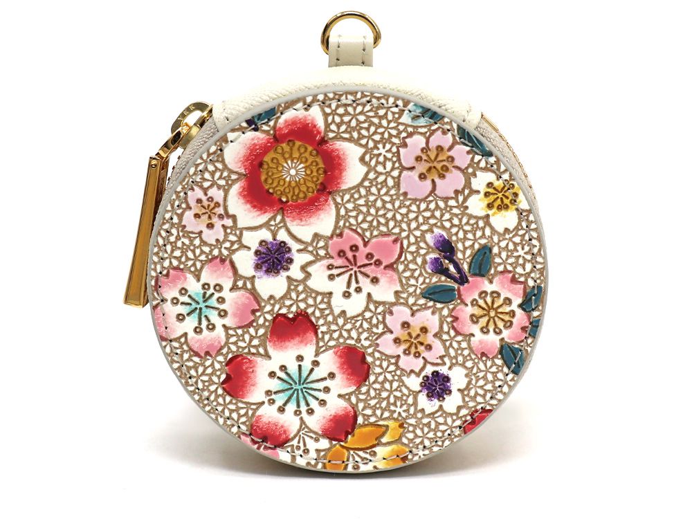 季節限定】五色桜 マカロンポーチ［t］