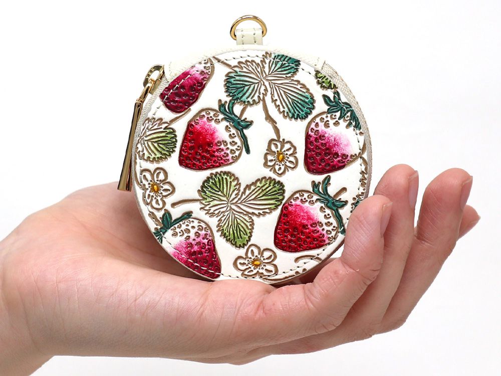 いちご マカロンポーチ［t］