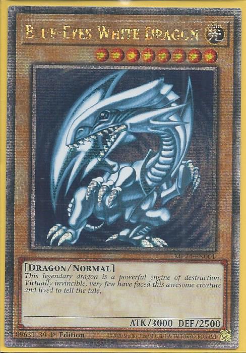 遊戯王 英語版 青眼の白龍(ブルーアイズ・ホワイト・ドラゴン) 25th