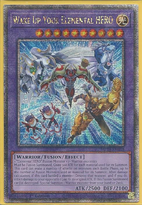 遊戯王 英語版 Wake Up Your E・HERO 25thレア MP24