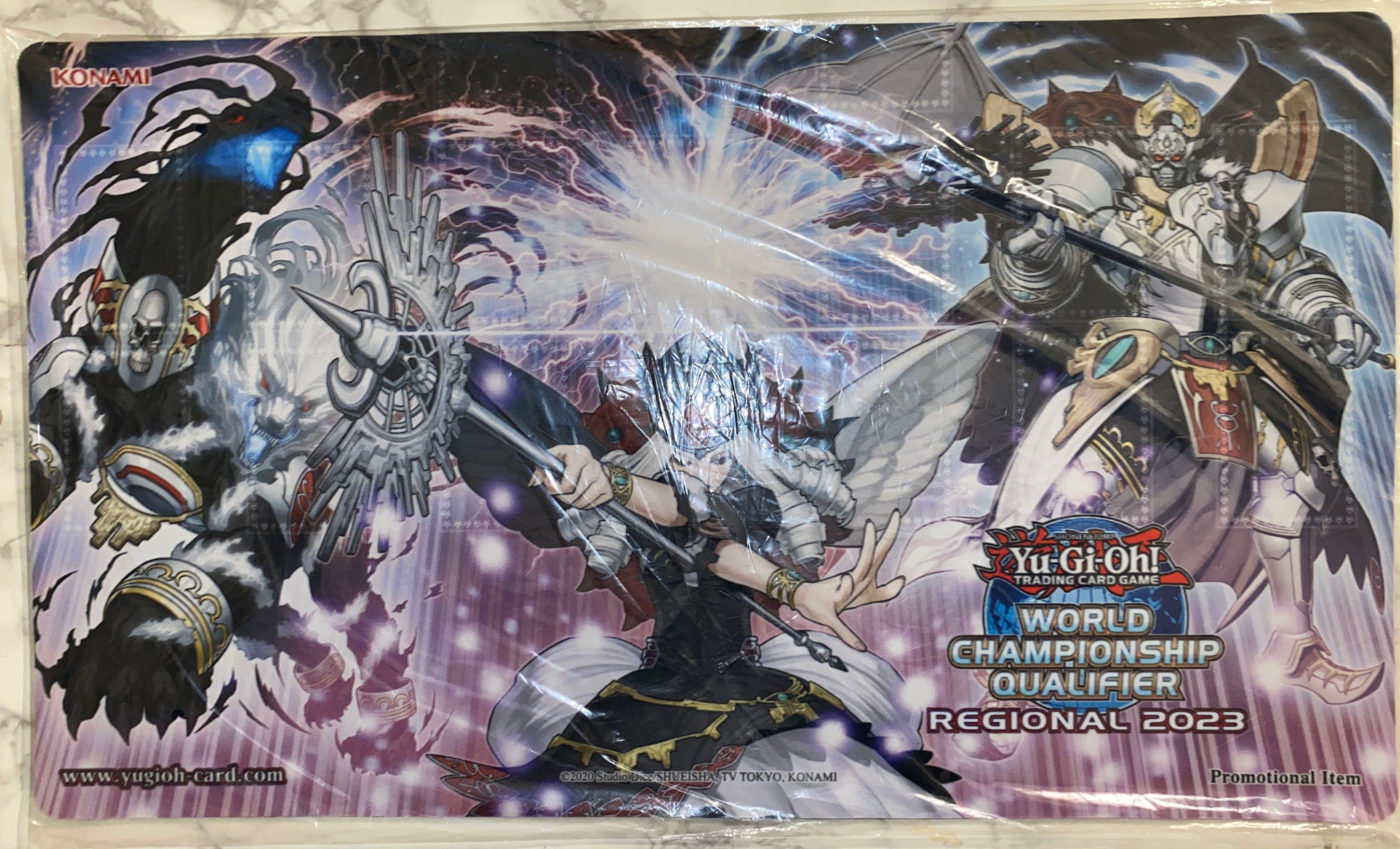 遊戯王 公式 REGIONAL 2023 カオス ゴッデス-混沌の女神 プレイマット