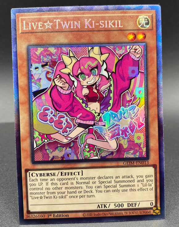 遊戯王 北米版 GEIM Live☆Twin キスキル コレクターズレア 英語版