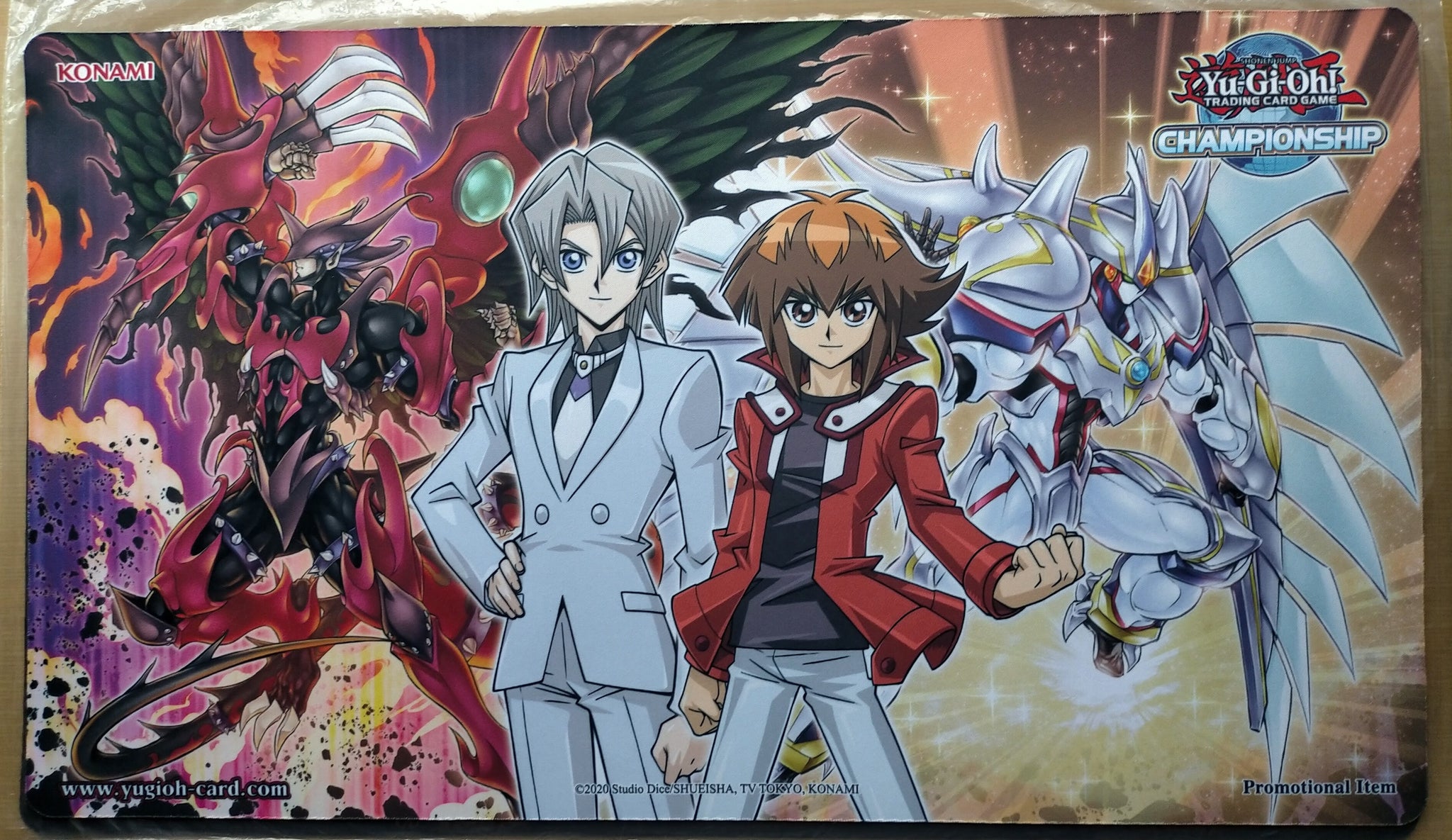 遊戯王 公式 CHAMPIONSHIP 2022 ヒーロー エド・十代 フェニックスガイ