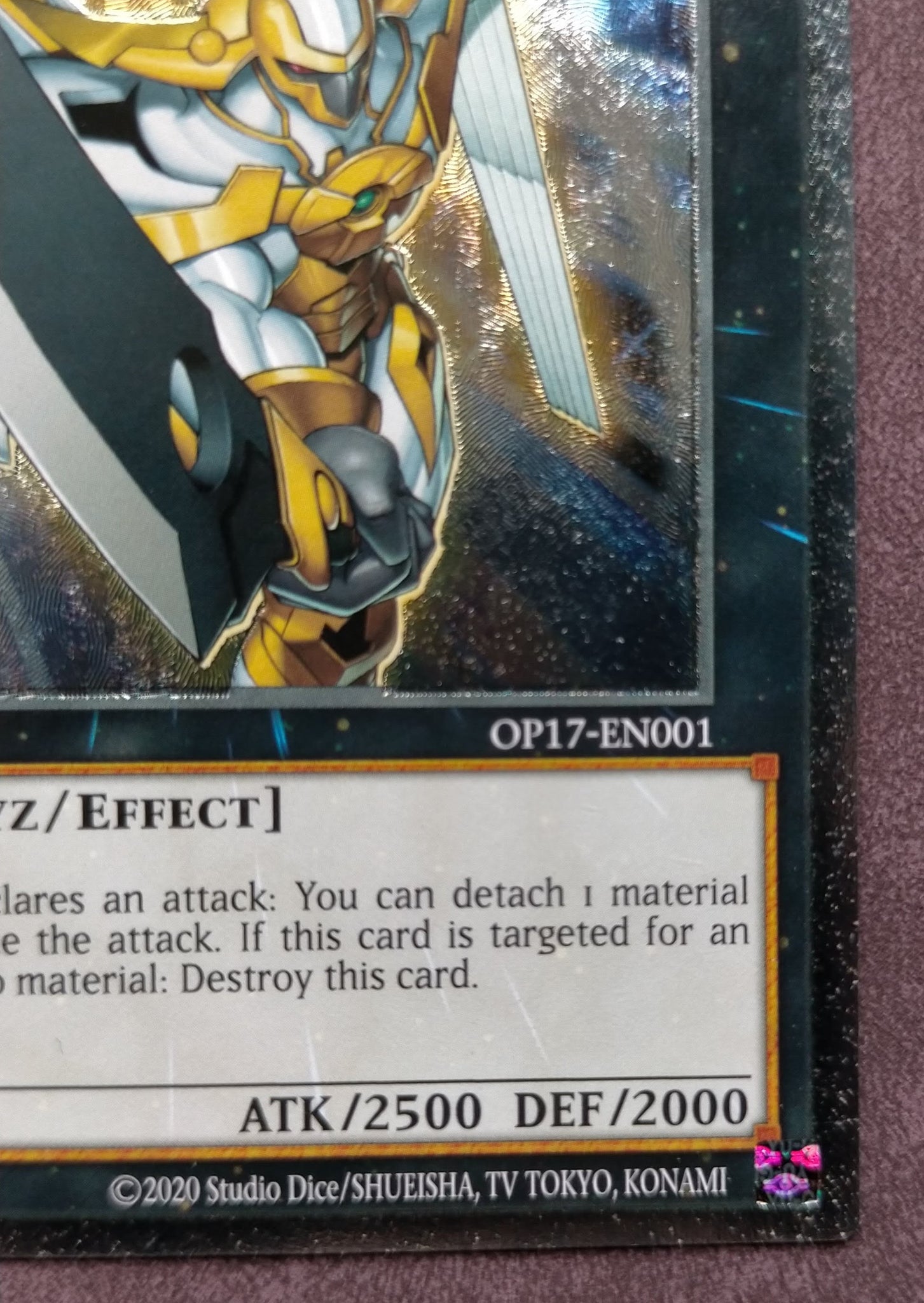 遊戯王 英語版 No.39 希望皇ホープ レリーフ OP17 EU版 – トレカ屋