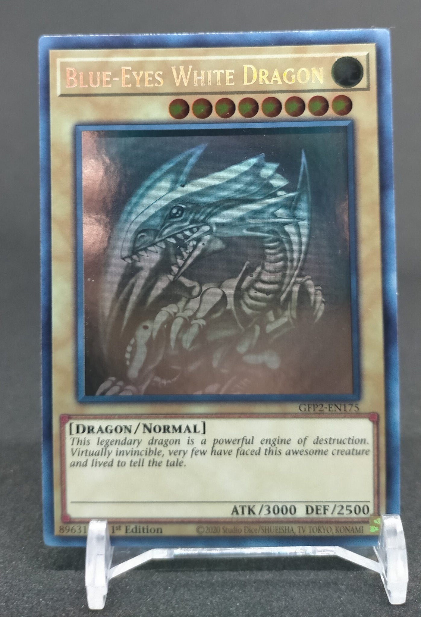 遊戯王 パワーツールドラゴン 英語 ホロ ゴーストレア psa9 1st J1