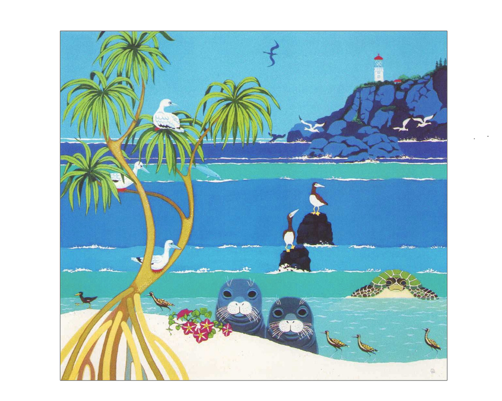 Rosalie Prussing『Ohana O Hawaii』 - 海をテーマにしたアートを扱う