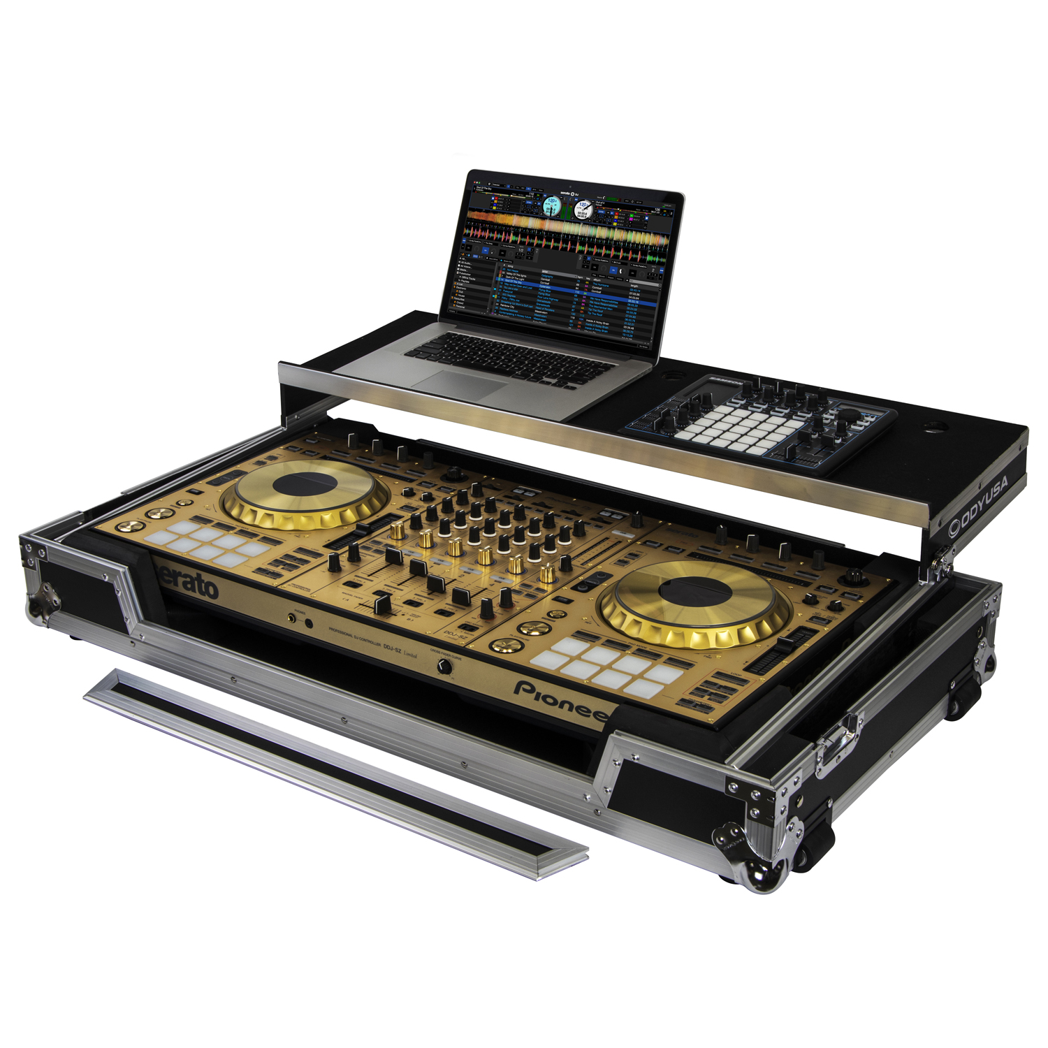 Pioneer DDJ-RZ / DDJ-SZ / DDJ-SZ2 Flight Case with Angle Glide
