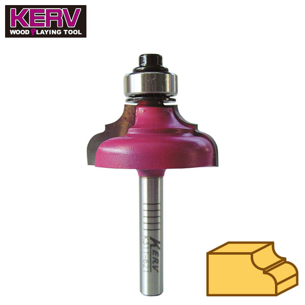 KERV クラシックオージービット 6mm軸 刃径31.8mm R=4.8mm | つくる人