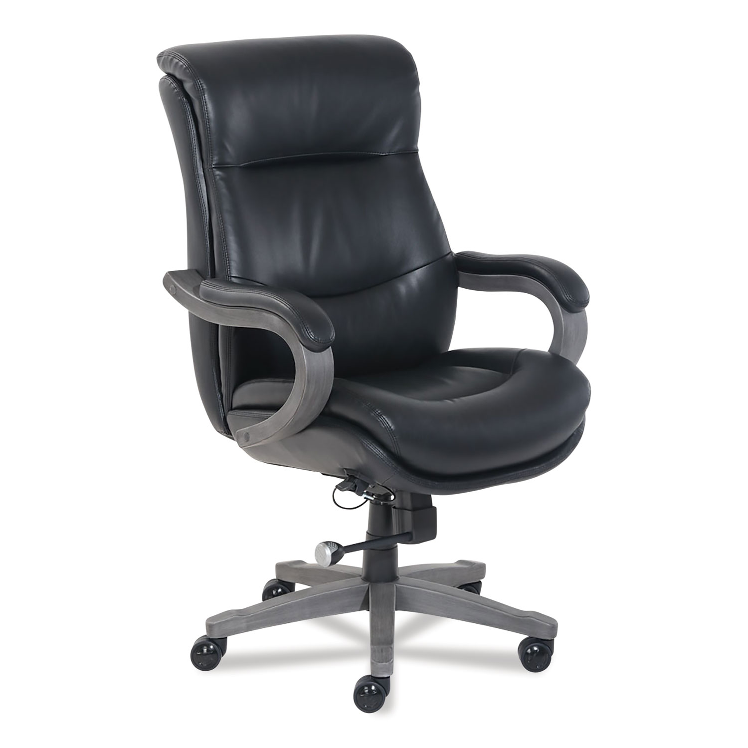 La-Z-Boy Wickingham Executive Chair, Supports up to 275 lbs, Black