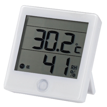 健康サポート機能付きデジタル温湿度計 [品番]07-4198｜株式会社オーム電機