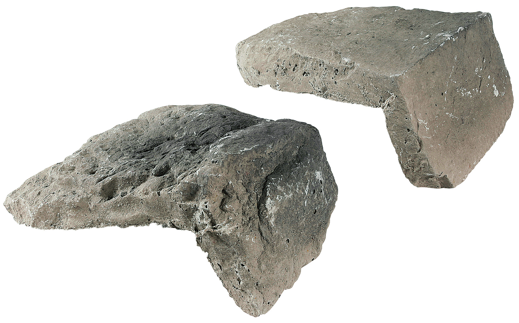 テンペストロック グレーMIX コーナー 【出隅役物｜セメント系人造石