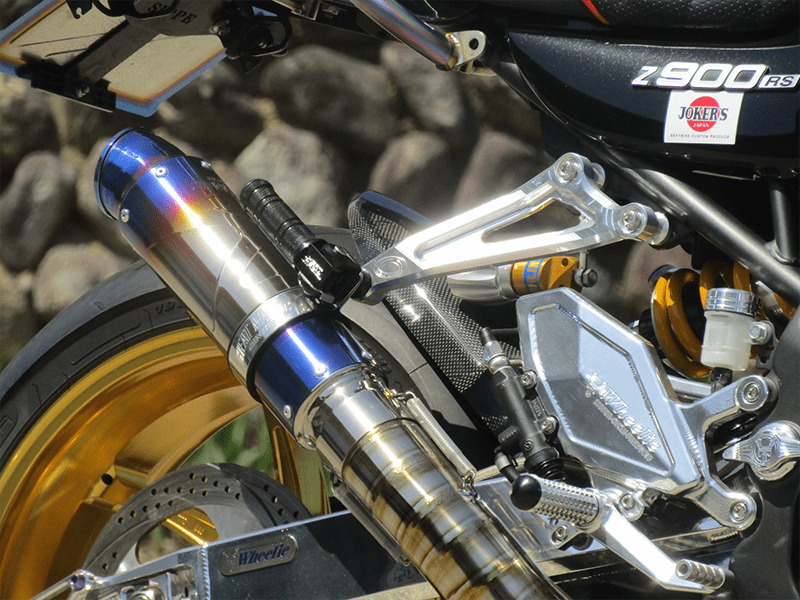 Z900 RS /70W UP TYPE・S300×φ85・輪切溶接φ70・焼色無・フルエキゾースト