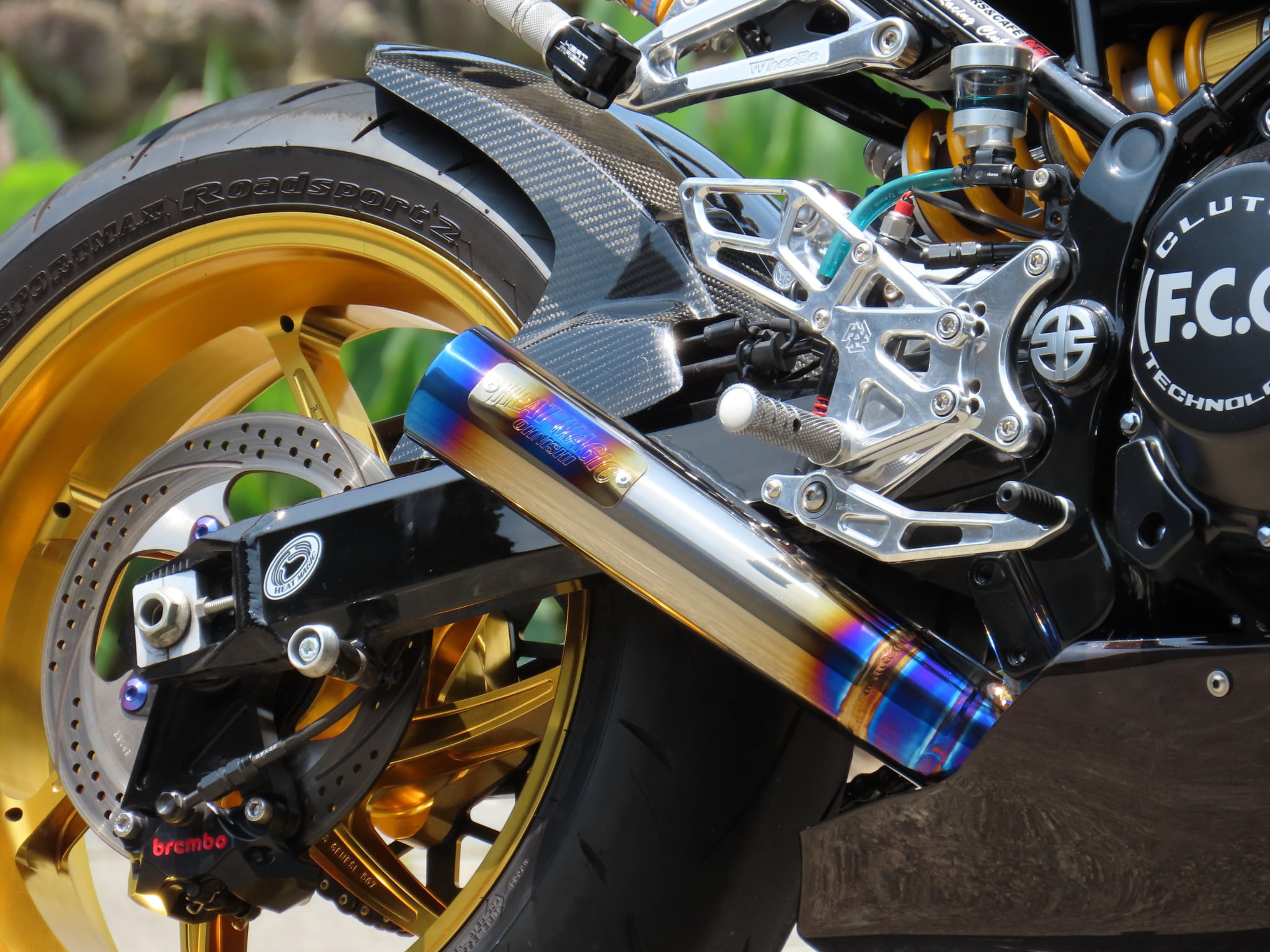 Z900・70φ 直管・フルエキゾースト