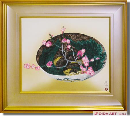 小倉遊亀 梅 | 絵画など美術品の販売と買取 | 東京・銀座 おいだ美術