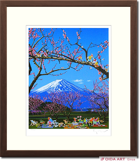 ヒロヤマガタ 日本のエッセンス 富士の花見 | 絵画など美術品の販売と